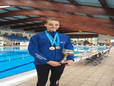 Greta Hampson 15-18 solo winner and Josephine Mitchell cup..png