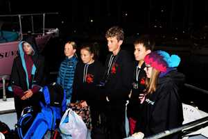 Team Safety Briefing, Pathfinder Deck, Dover Harbour, 12.30am