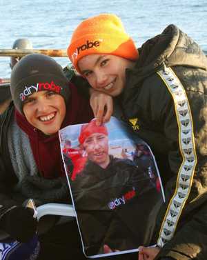 The Boys 'with' Charlie Cook Mid-Channel