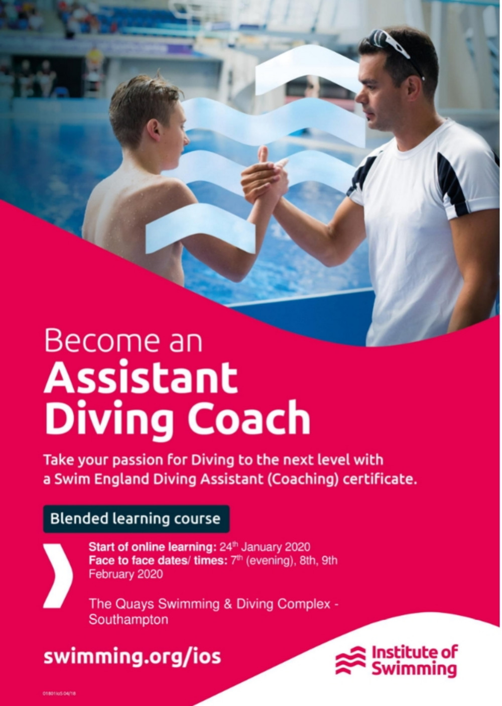 Do you want to an Assistant Diving Coach? Swim England South West