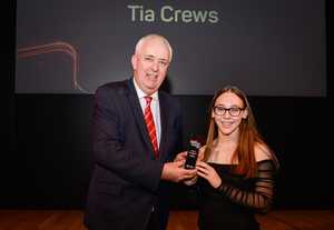 Tia Crews - Swim England Bronze Award in Youth Achievement 